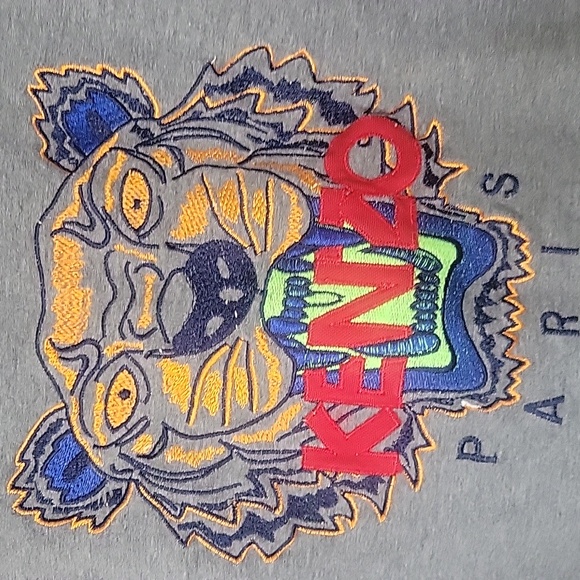 Kenzo grey sweater size xl - Picture 4 of 13
